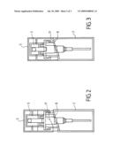 FLUID OR PASTY PRODUCT DISPENSING DEVICE diagram and image