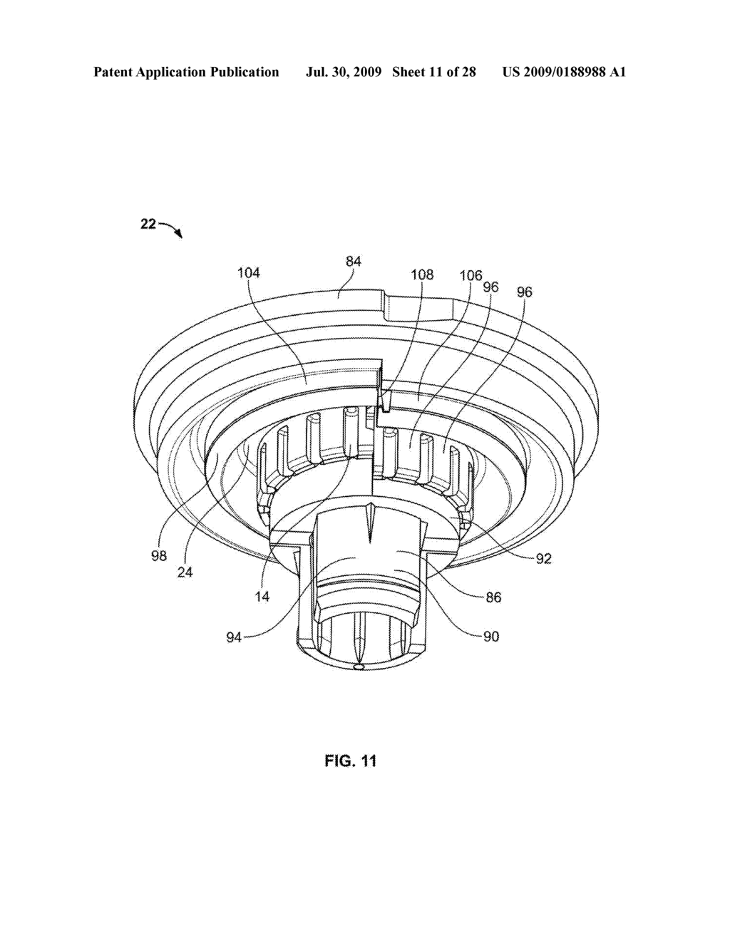 SPRAY NOZZLE WITH INVERTED FLUID FLOW AND METHOD - diagram, schematic, and image 12