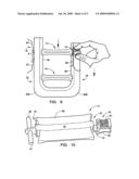 CABLE SUPPORT MECHANISM AND METHOD OF USING SAME diagram and image