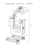 CABLE SUPPORT MECHANISM AND METHOD OF USING SAME diagram and image