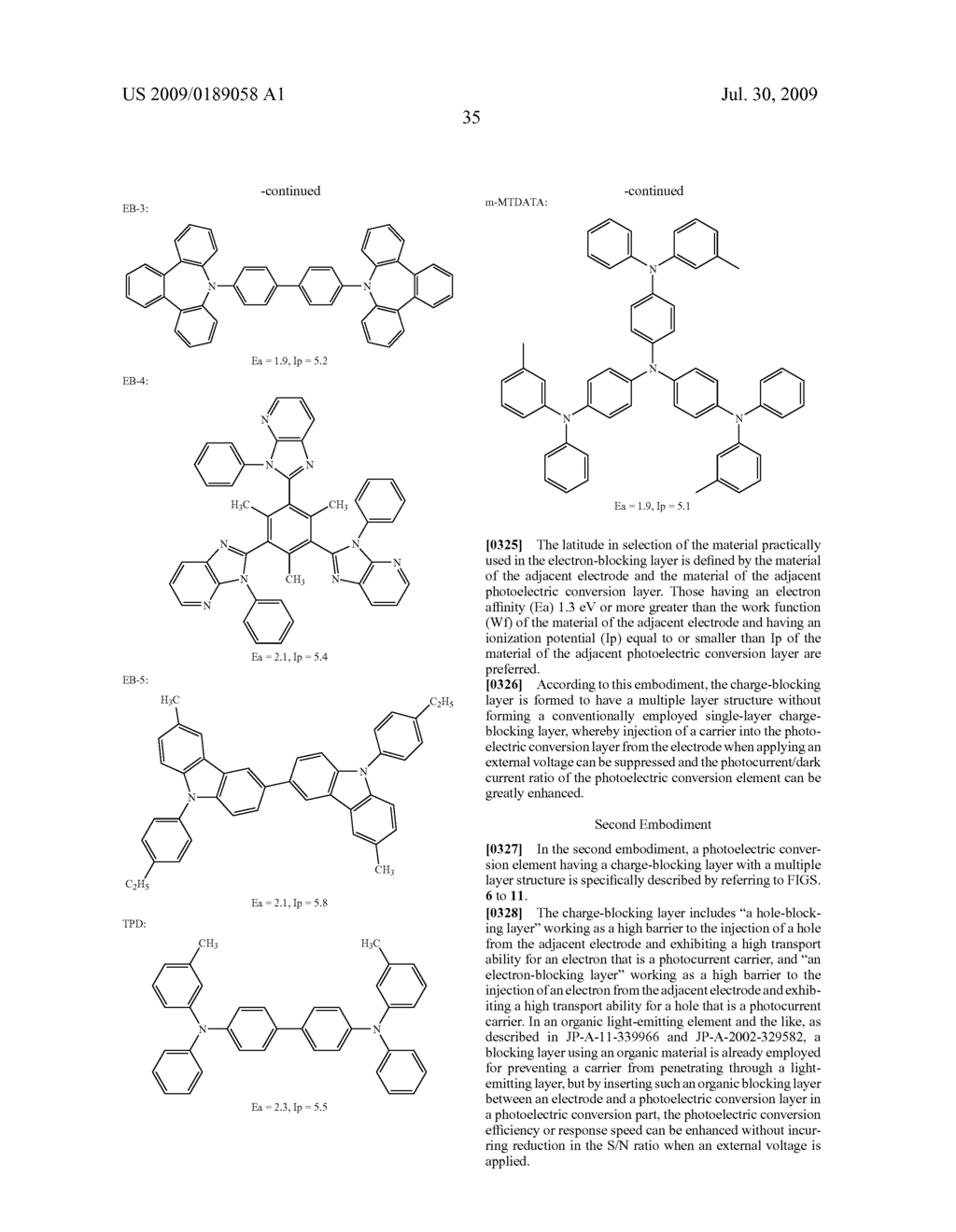 PHOTOELECTRIC CONVERSION ELEMENT AND IMAGING DEVICE - diagram, schematic, and image 50