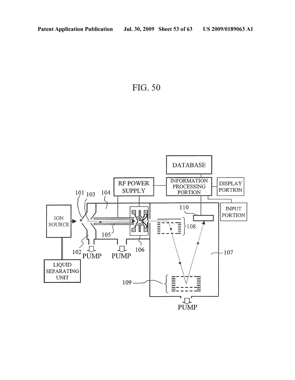 MASS SPECTROMETER SYSTEM - diagram, schematic, and image 54