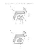 COMPONENTS FOR REDUCING BACKGROUND NOISE IN A MASS SPECTROMETER diagram and image