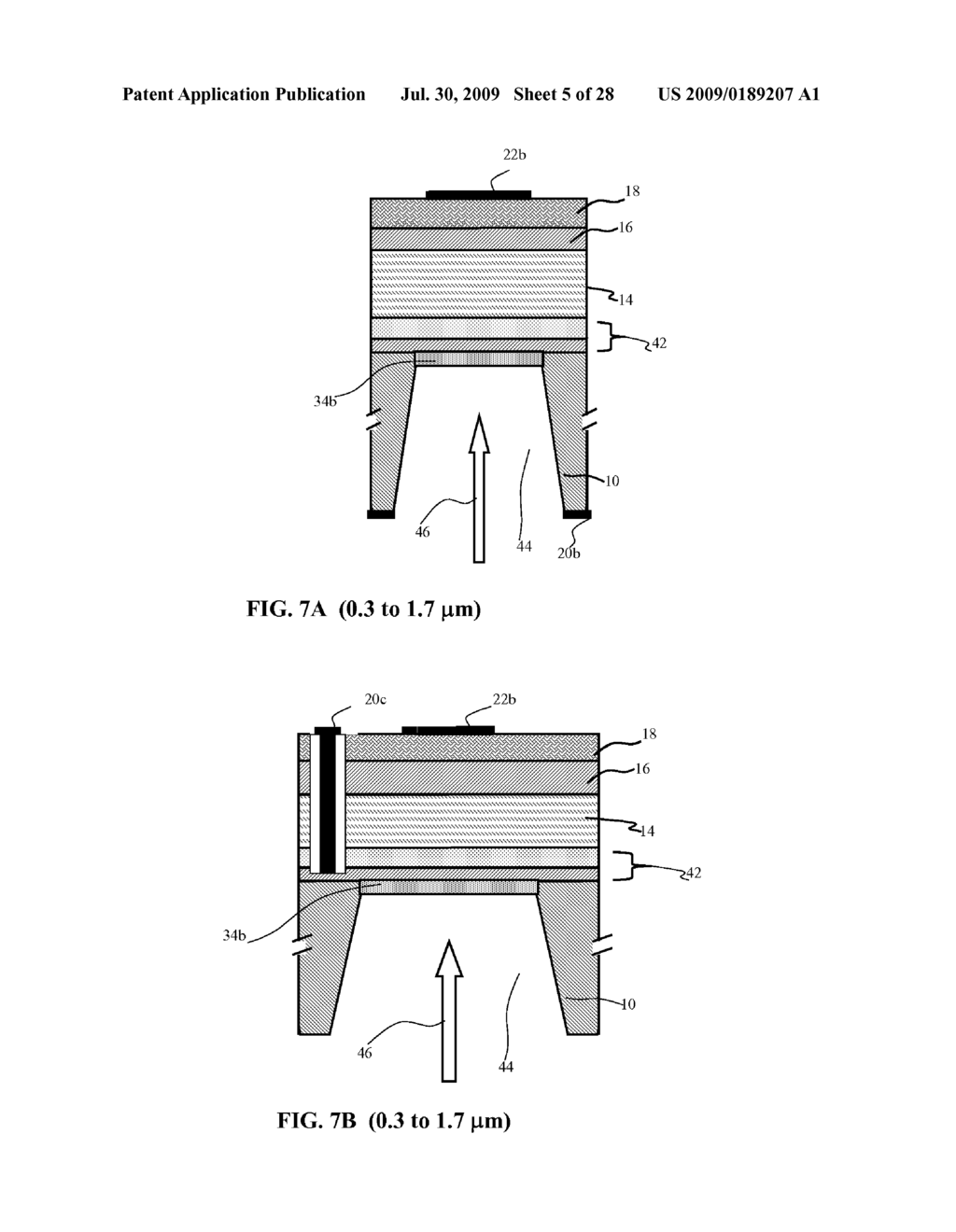 Multicolor photodiode array and method of manufacturing - diagram, schematic, and image 06