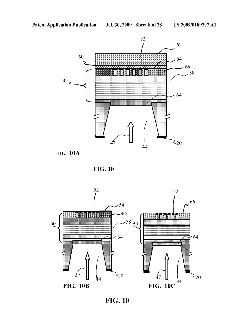 Multicolor photodiode array and method of manufacturing - diagram, schematic, and image 09