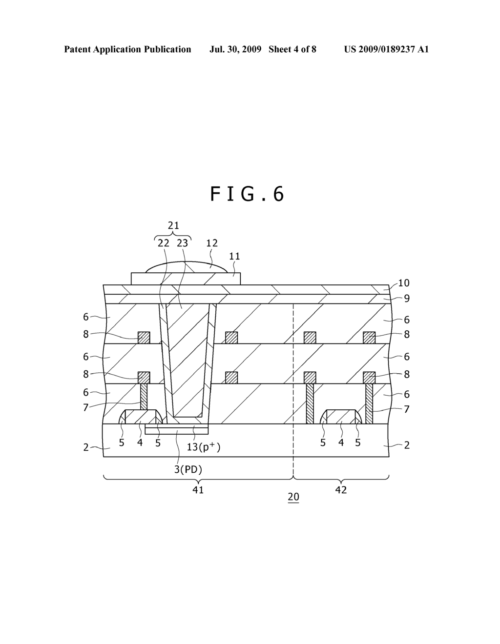 SOLID-STATE IMAGING ELEMENT - diagram, schematic, and image 05