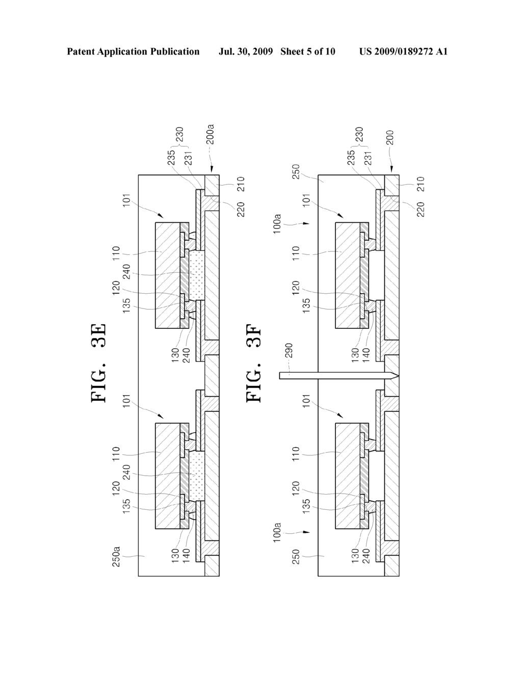 Wafer Level Chip Scale Packages Including Redistribution Substrates and Methods of Fabricating the Same - diagram, schematic, and image 06