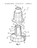 Apparatus and Method for Re-Coloring, Recovering, Repairing and Reformulating Cosmetic Lip Products diagram and image