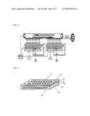 Bottom-up electrospinning devices, and nanofibers prepared by using the same diagram and image