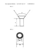 Bottom-up electrospinning devices, and nanofibers prepared by using the same diagram and image