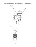 Bottom-up electrospinning devices, and nanofibers prepared by using the same diagram and image