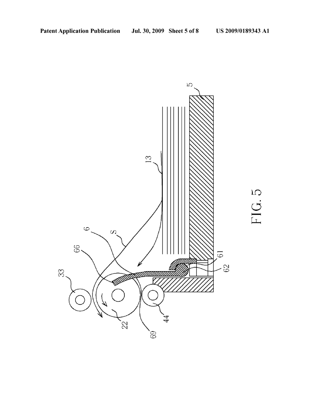 PAPER-FEEDING MECHANISM - diagram, schematic, and image 06