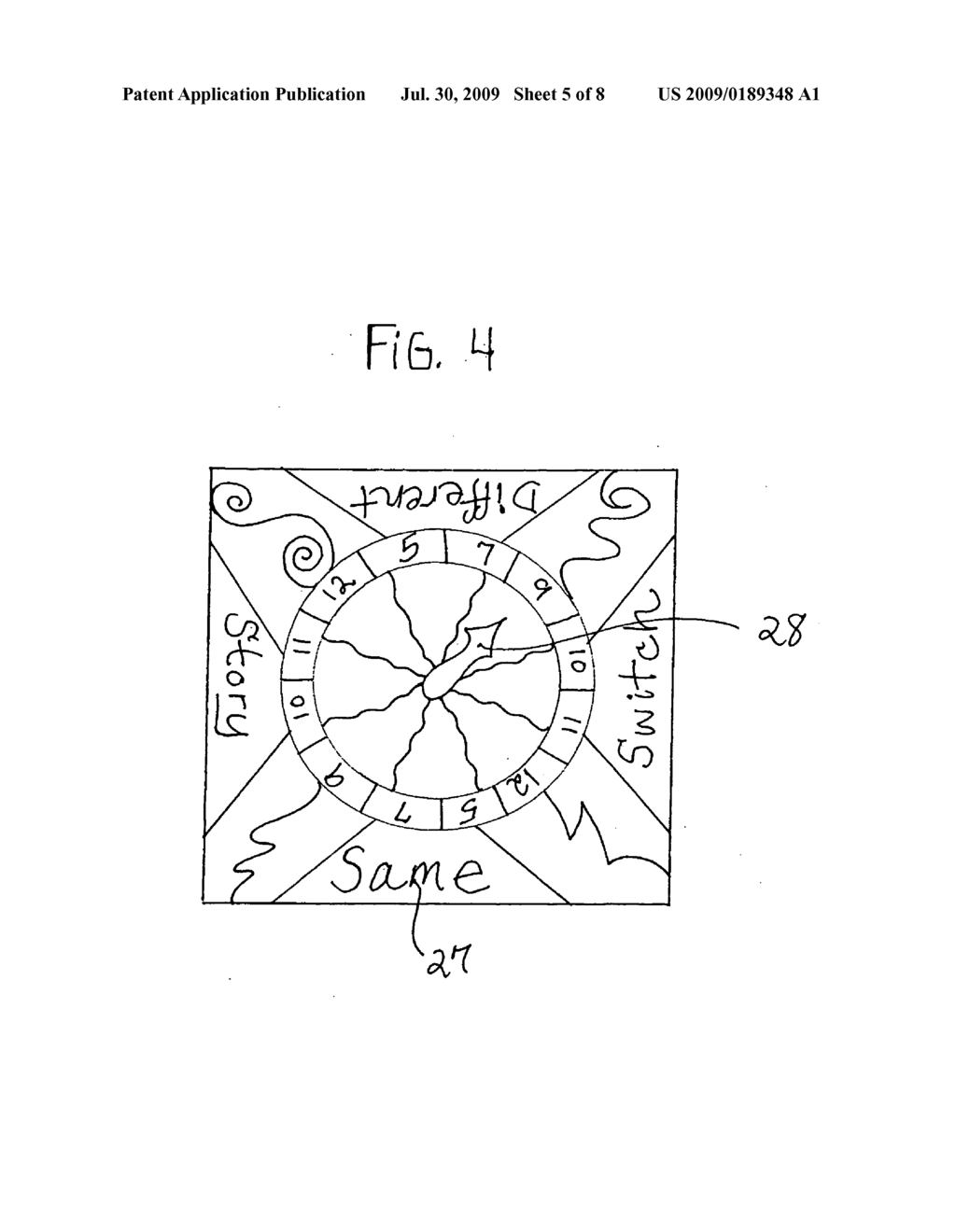 Game apparatus and method - diagram, schematic, and image 06