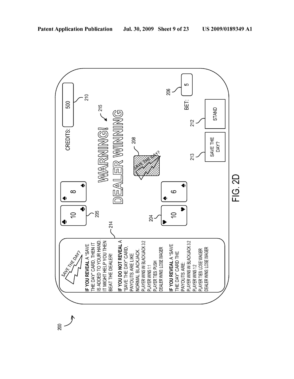 CONDITIONAL APPLICATION OF HIT CARD - diagram, schematic, and image 10