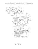 Hand tongs apparatus quick release device diagram and image