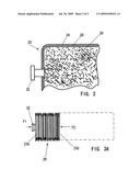 Self-inflatable footrest diagram and image