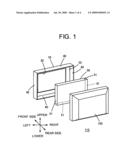 Television and rib structure diagram and image