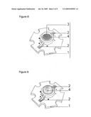 Process for the preparation of garnet phosphors in a pulsation reactor diagram and image