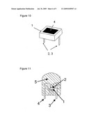 Process for the preparation of garnet phosphors in a pulsation reactor diagram and image