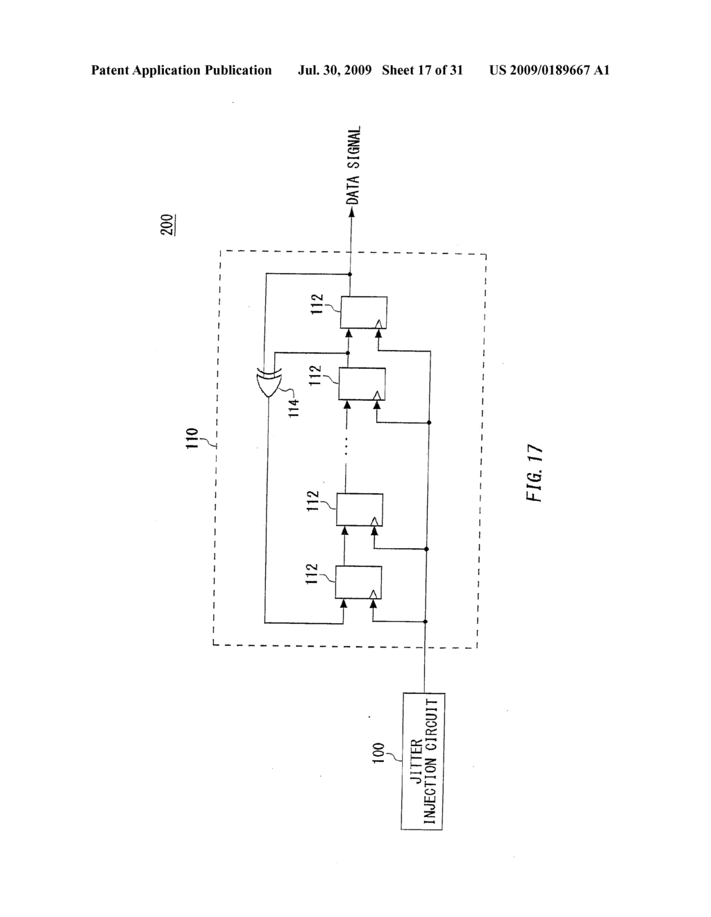 JITTER INJECTION CIRCUIT, PATTERN GENERATOR, TEST APPARATUS, AND ELECTRONIC DEVICE - diagram, schematic, and image 18