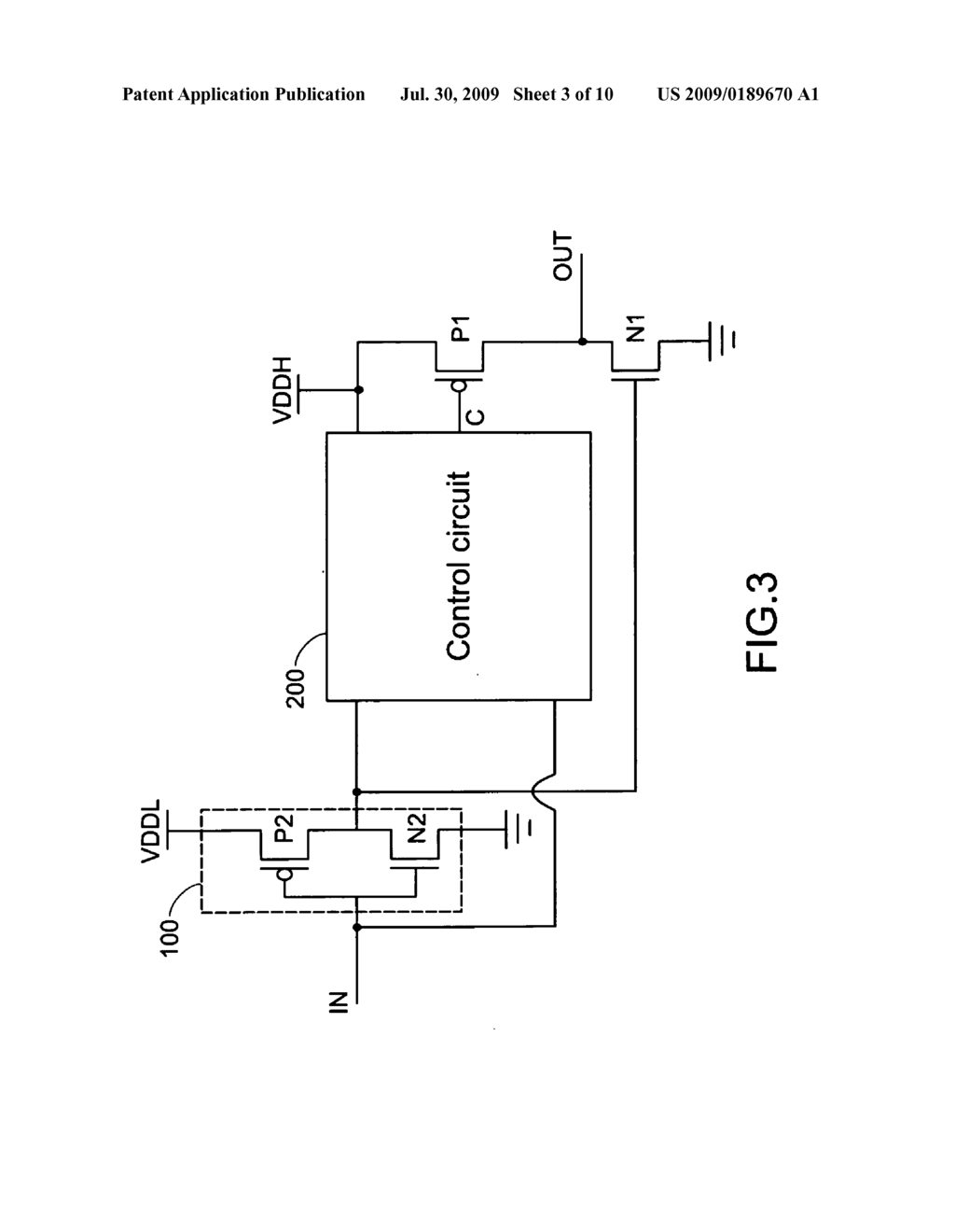 LEVEL SHIFTER WITH REDUCED POWER CONSUMPTION AND LOW PROPAGATION DELAY - diagram, schematic, and image 04