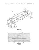 ON-CHIP INTEGRATED VOLTAGE-CONTROLLED VARIABLE INDUCTOR, METHODS OF MAKING AND TUNING SUCH VARIABLE INDUCTORS, AND DESIGN STRUCTURES INTEGRATING SUCH VARIABLE INDUCTORS diagram and image