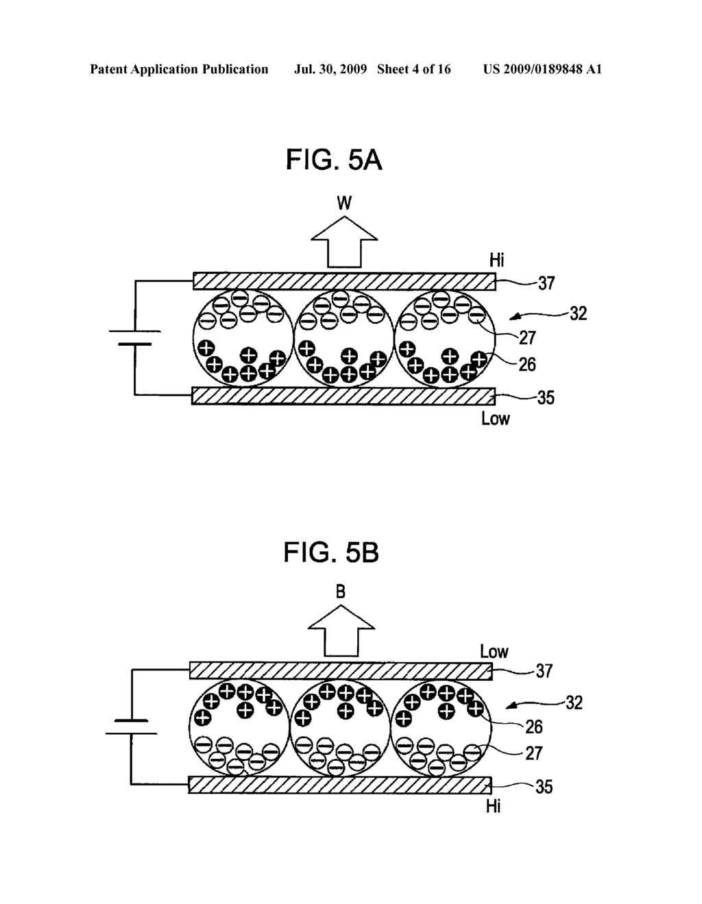 METHOD OF DRIVING ELECTROPHORETIC DISPLAY DEVICE, ELECTROPHOTETIC DISPLAY DEVICE, AND ELECTRONIC APPARATUS - diagram, schematic, and image 05