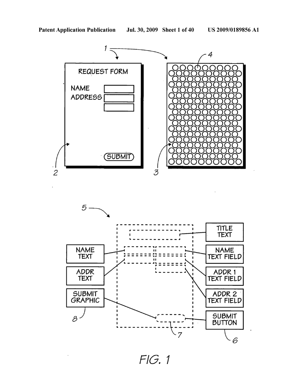 System For Interaction With Computer System Using Printed Surface - diagram, schematic, and image 02