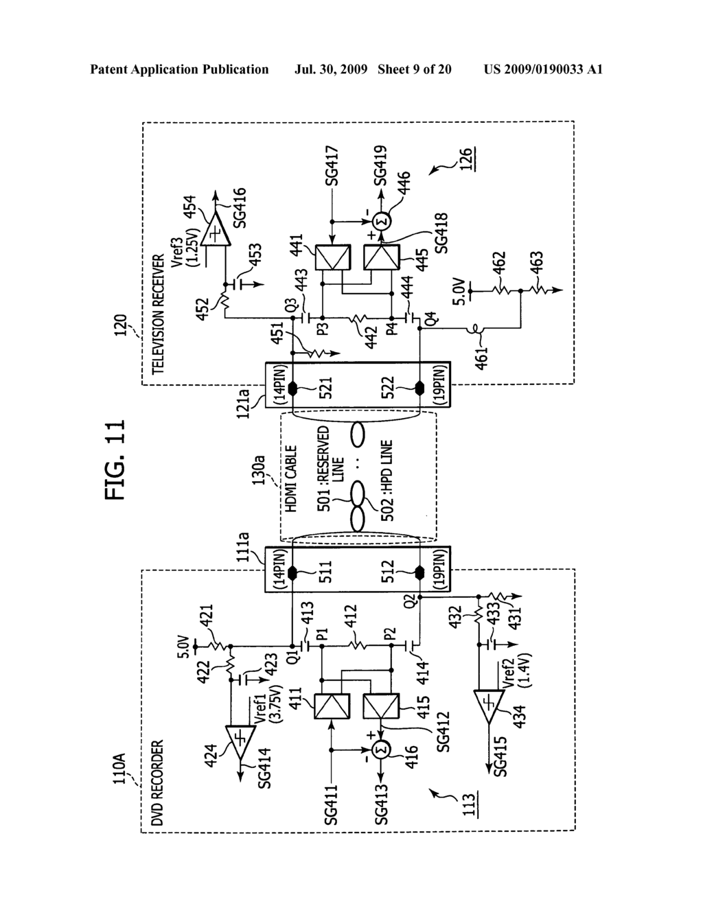 Receiving device, and input switching control method in receiving device - diagram, schematic, and image 10