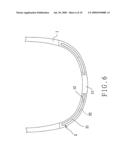 Eyeglasses structure diagram and image