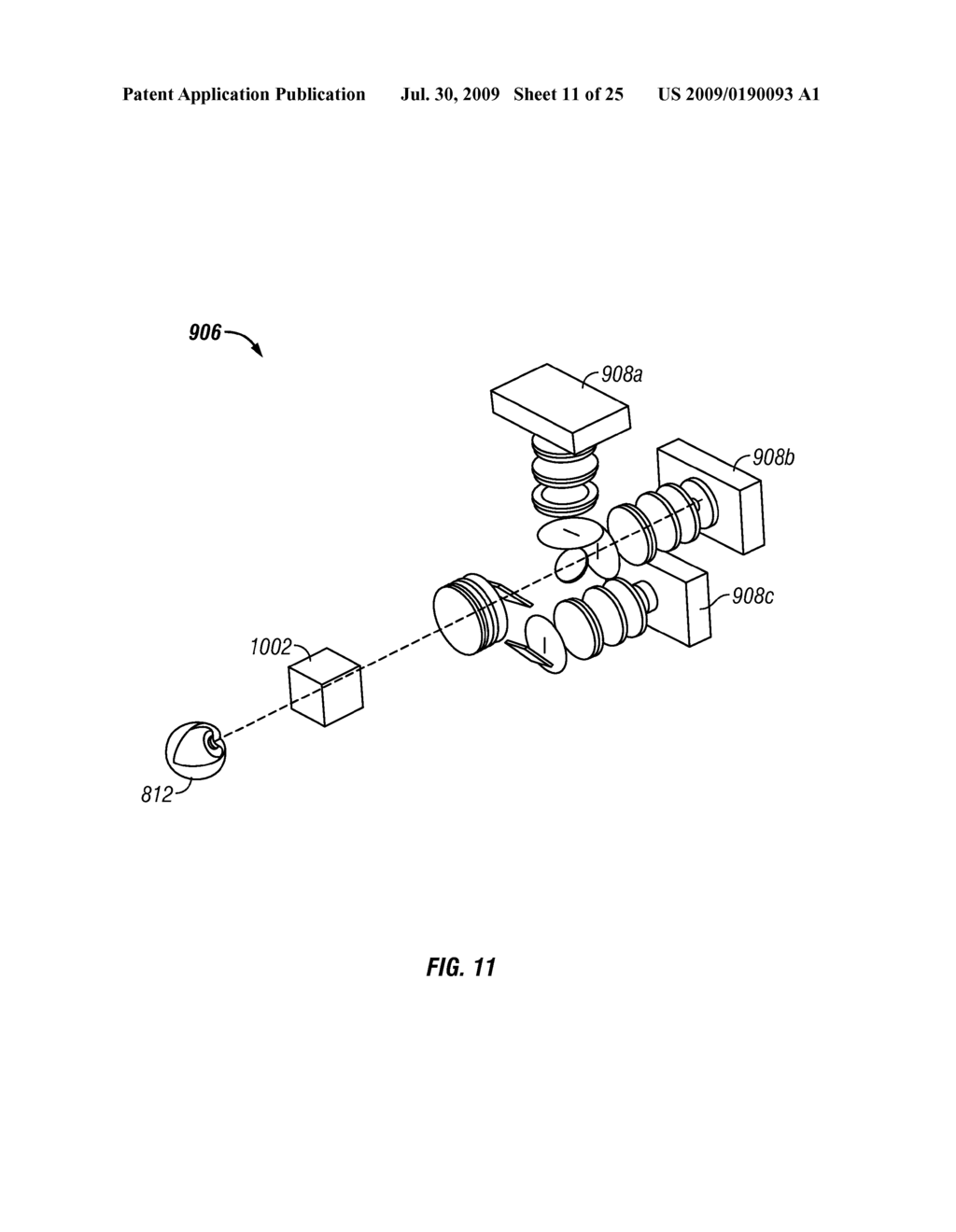 DUAL SCHEIMPFLUG SYSTEM FOR THREE-DIMENSIONAL ANALYSIS OF AN EYE - diagram, schematic, and image 12