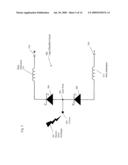 PROTECTION OF EXPOSED CONTACTS CONNECTED TO A BRIDGE RECTIFIER AGAINST ELECTROSTATIC DISCHARGE diagram and image