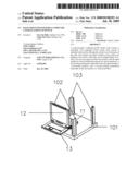 RACK-MOUNTED FOLDABLE COMPUTER CONSOLE FOR KVM SWITCH diagram and image