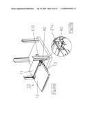 RACK-MOUNTED FOLDABLE COMPUTER CONSOLE FOR KVM SWITCH diagram and image