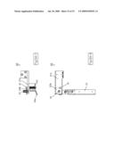 RACK-MOUNTED FOLDABLE COMPUTER CONSOLE FOR KVM SWITCH diagram and image