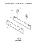 COOLING DEVICE FOR MEMORY MODULE diagram and image