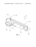 LIGHTING FIXTURE HAVING MECHANICAL AND ELECTRICAL INTERLOCK AND DISCONNECT diagram and image