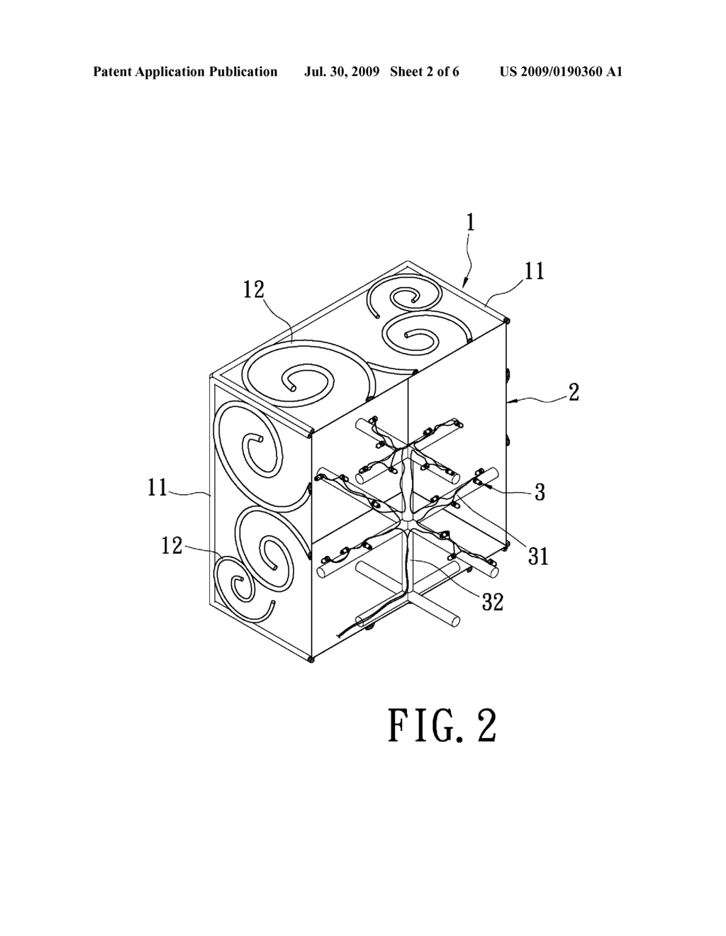 LIGHT-EMITTING DECORATING DEVICE - diagram, schematic, and image 03