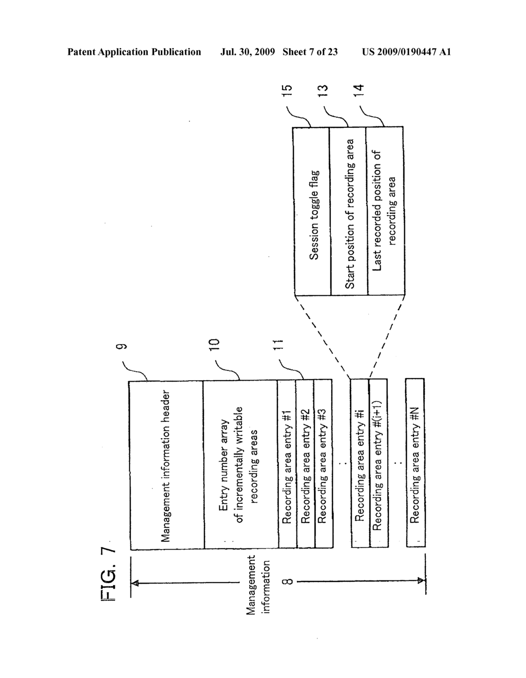 WRITE-ONCE RECORDING MEDIUM, RECORDING METHOD, RECORDING APPARATUS, REPRODUCTION METHOD, AND REPRODUCTION APPARATUS - diagram, schematic, and image 08