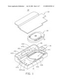 SPEAKER SET FOR PORTABLE ELECTRONIC DEVICE diagram and image