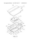 SPEAKER SET FOR PORTABLE ELECTRONIC DEVICE diagram and image