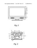 SPEAKER DEVICE AND TELEVISION SET diagram and image