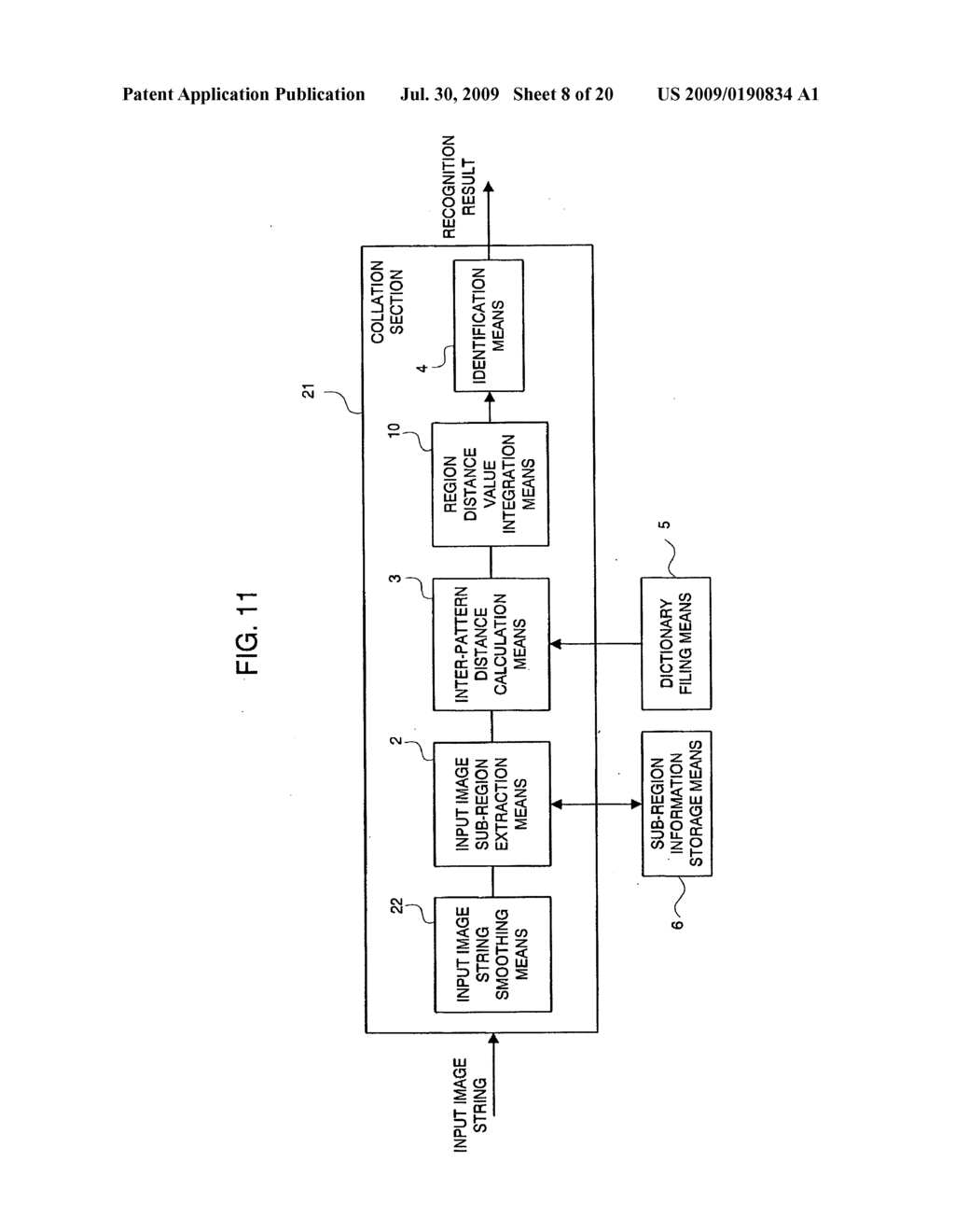 Image Recognition System and Recognition Method Thereof and Program - diagram, schematic, and image 09