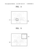 METHOD FOR CAPTURING IMAGE TO ADD ENLARGED IMAGE OF SPECIFIC AREA TO CAPTURED IMAGE, AND IMAGING APPARATUS APPLYING THE SAME diagram and image