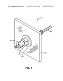 Resin Mixing and Cable Tensioning Device and Assembly for Cable Bolts diagram and image