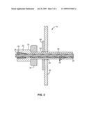 Resin Mixing and Cable Tensioning Device and Assembly for Cable Bolts diagram and image