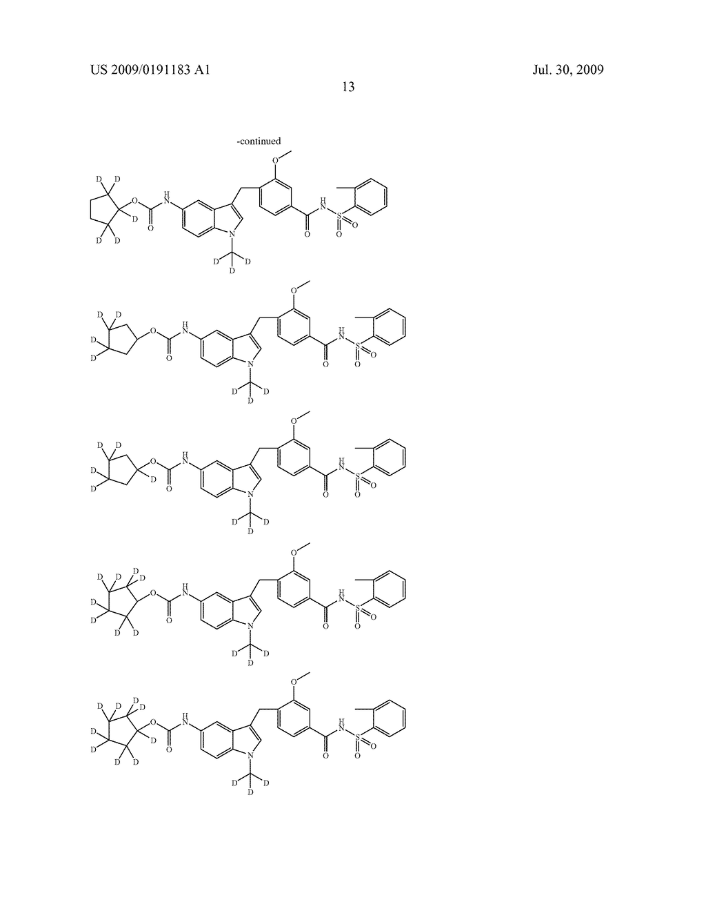 SUBSTITUTED INDOLES - diagram, schematic, and image 14