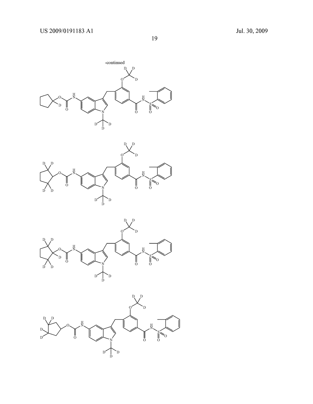 SUBSTITUTED INDOLES - diagram, schematic, and image 20