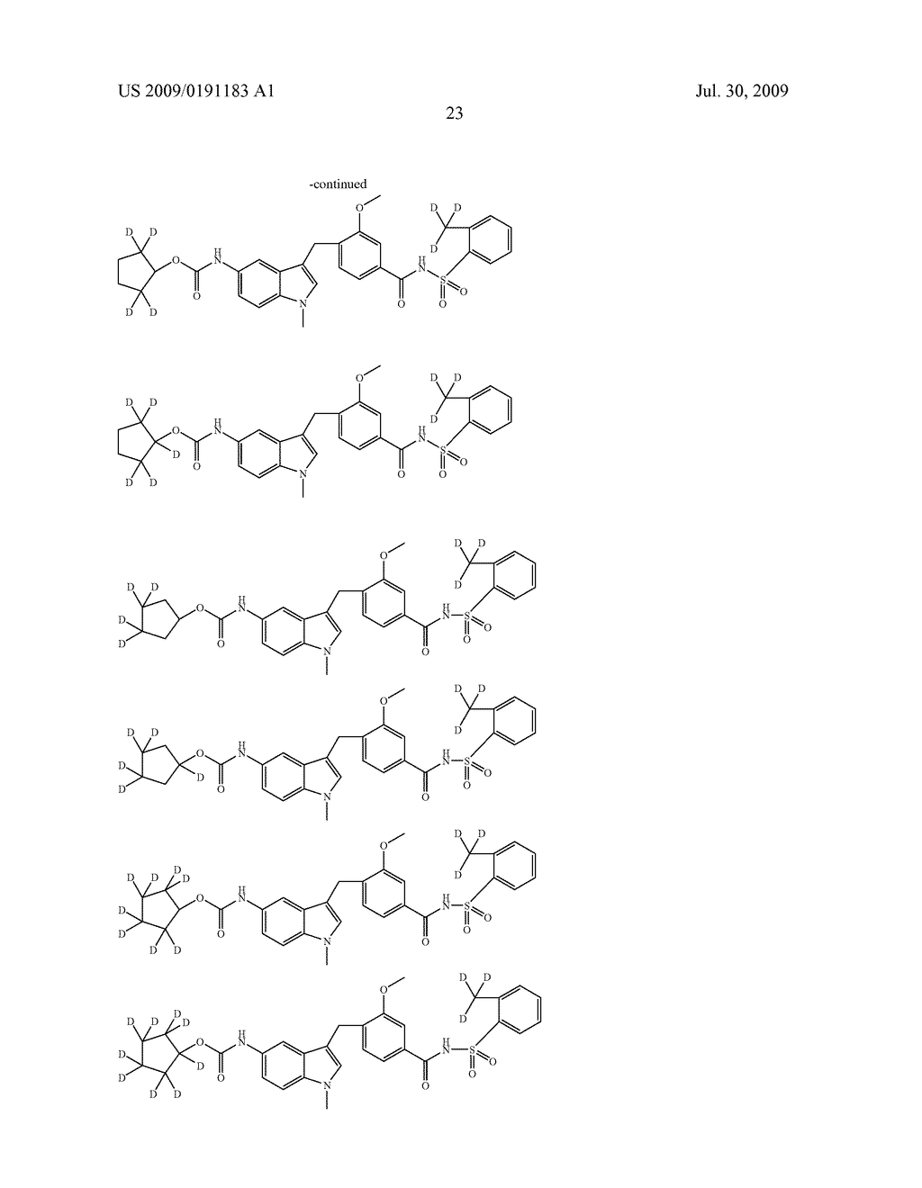 SUBSTITUTED INDOLES - diagram, schematic, and image 24