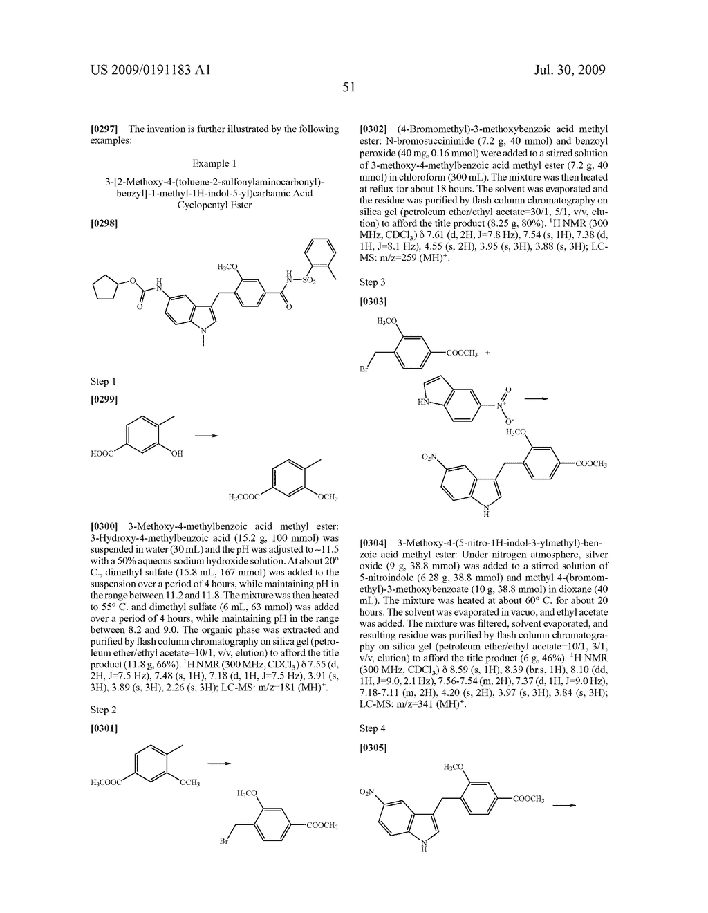 SUBSTITUTED INDOLES - diagram, schematic, and image 52